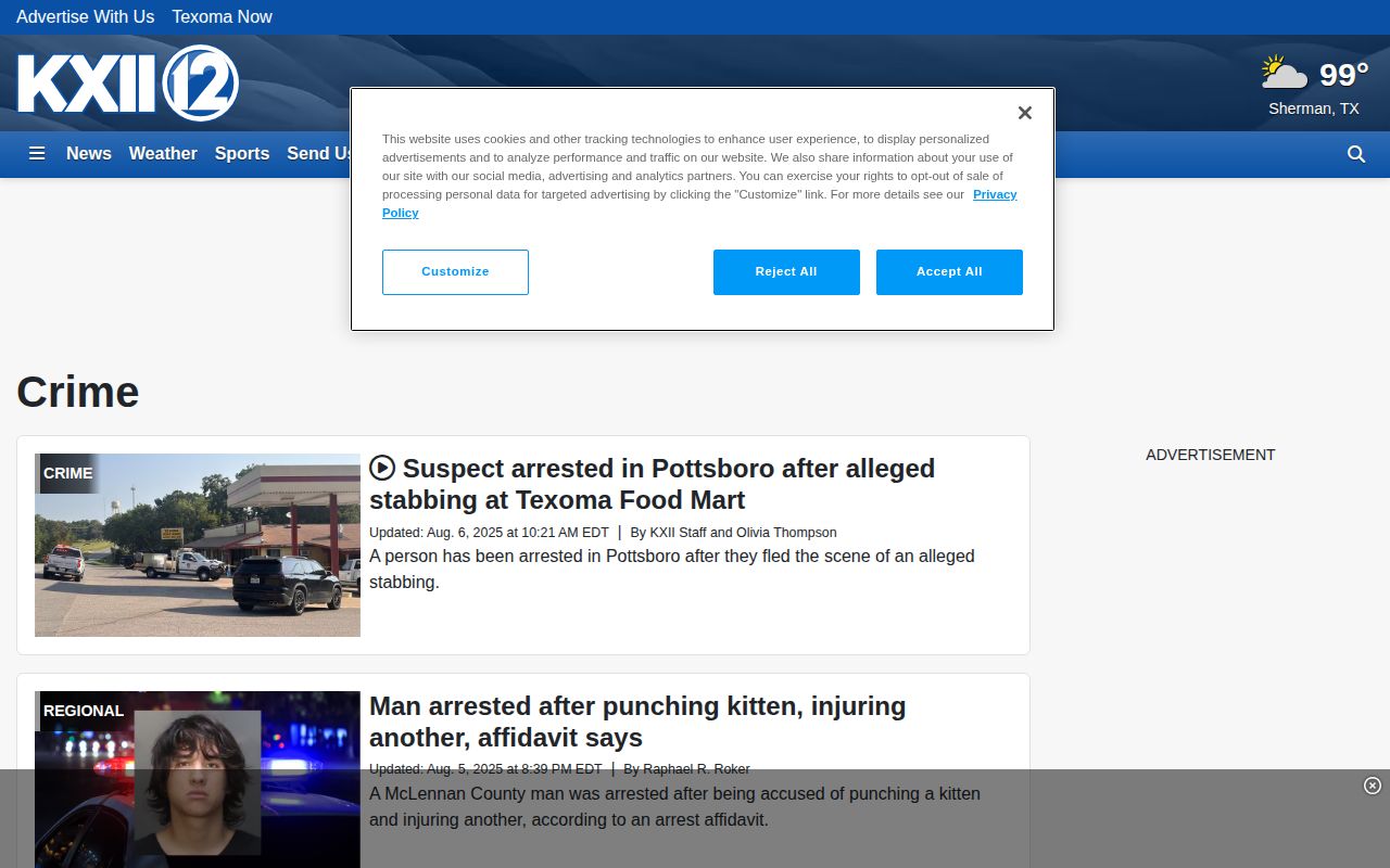 Pontotoc County regional crime news and arrest record context